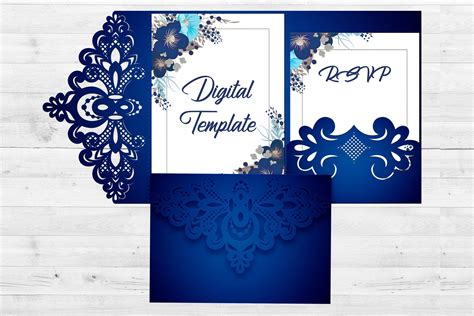 Download 492+ Unique Wedding Invitation Template Cricut SVG